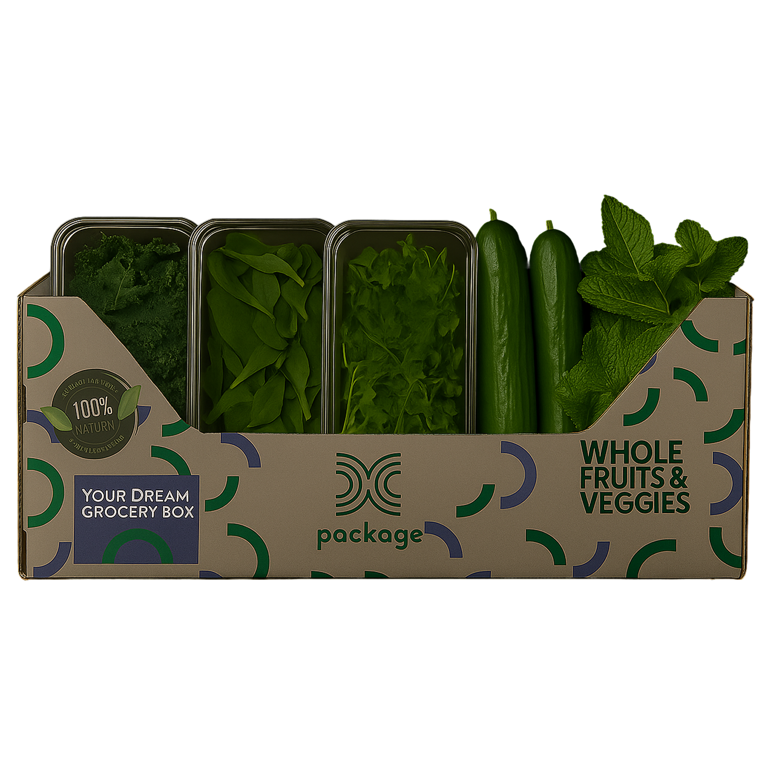 Crunchy Green Mix (Medium)