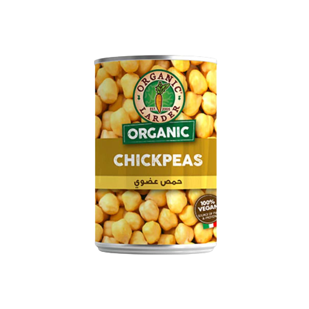 Organic Larder Chickpeas 400g, Vegan