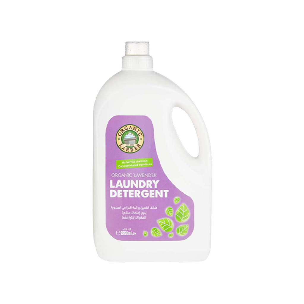 Organic Larder Detergent Laundry Lavender 2.75L, Vegan