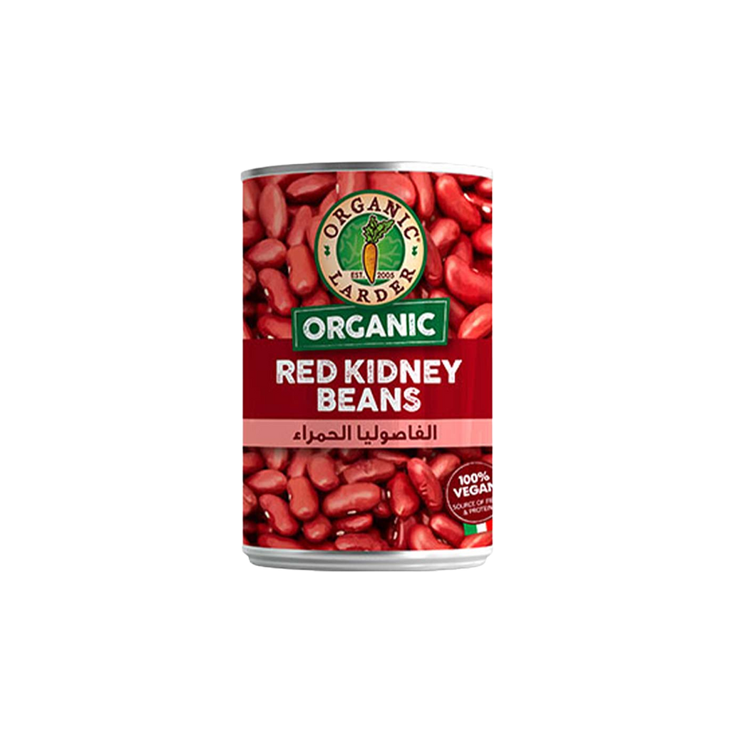 Organic Larder Red Kidney Beans 400g, Vegan