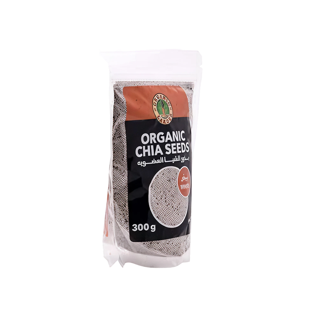 Organic Larder Chia Seeds White 300g, Vegan