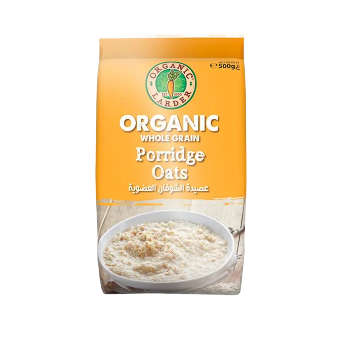 Organic Larder Whole Grain Porridge Oats 500g
