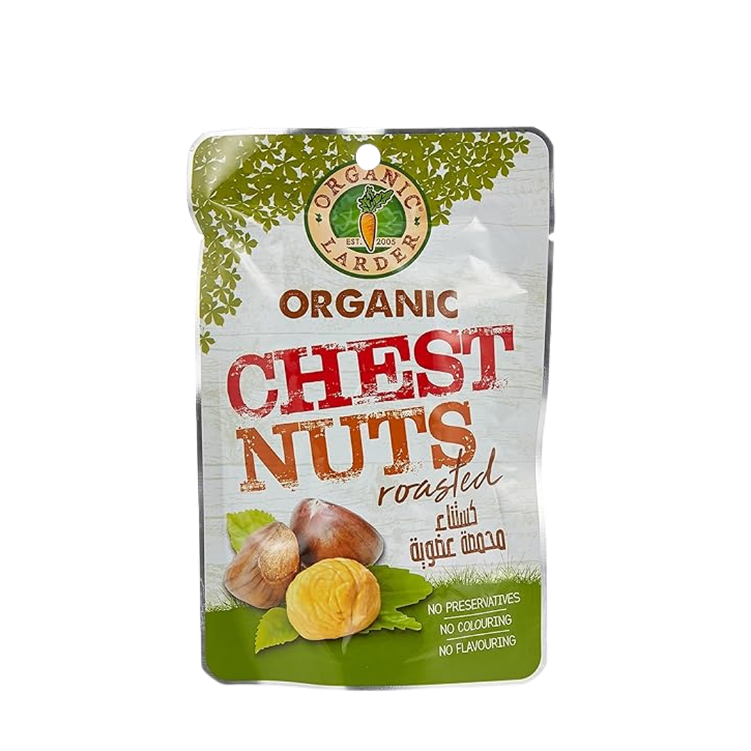 Organic Larder Chestnuts Roasted 100g