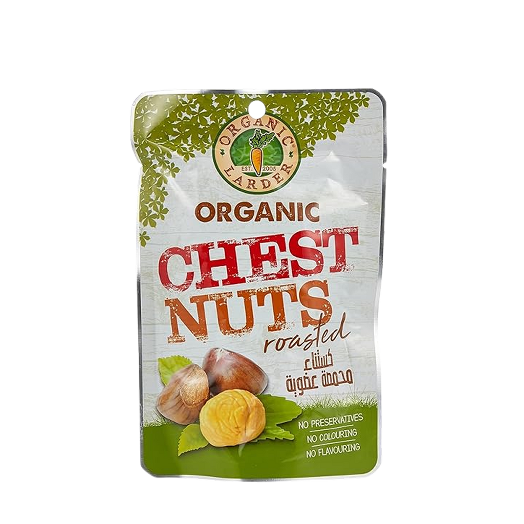 Organic Larder Chestnuts Roasted 100g