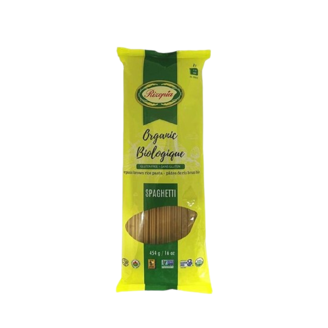 Rizopia Organic Brown Rice Spaghetti 500g, Gluten Free, Vegan