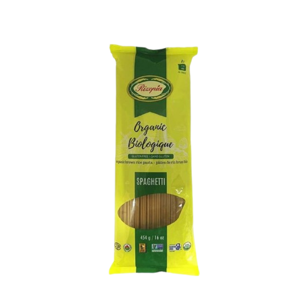 Rizopia Organic Brown Rice Spaghetti 500g, Gluten Free, Vegan