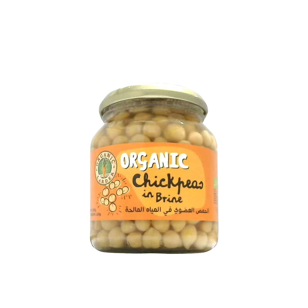 Organic Larder Chickpeas in Brine 350g