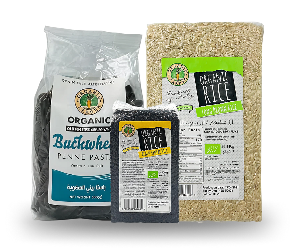 Organic Wholegrain Trio Pack